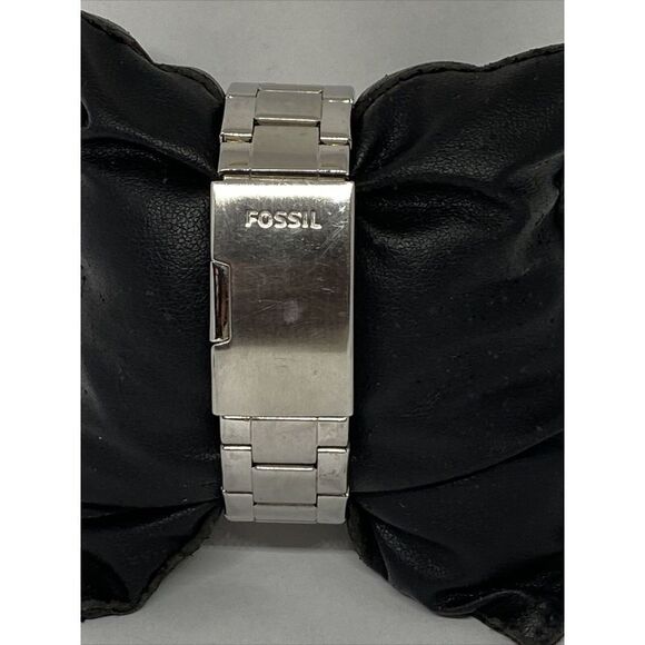 Fossil Decker ES2681 Women Silver Stainless Steel Analog Dial Quartz Watch JK711 - Picture 6 of 12